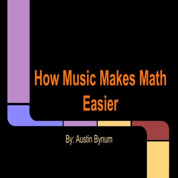 Math&music | PPT