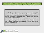 How often do you sell a berlin prop...