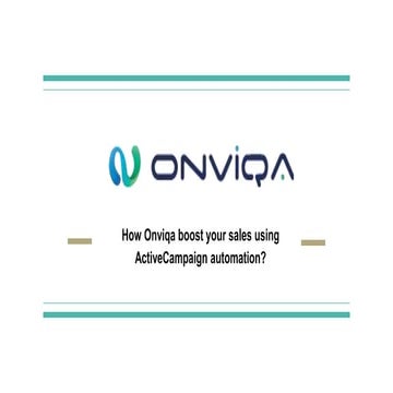 How Onviqa boost your sales using ActiveCampaign automation_.pptx