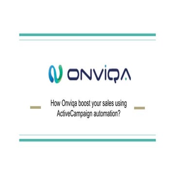 How Onviqa boost your sales using ActiveCampaign automation_.pdf