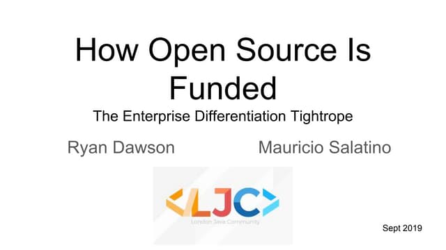How open source is funded  the enterprise differentiation tightrope (1)