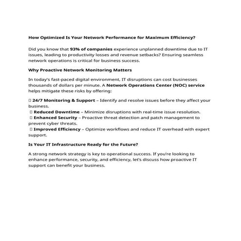 How Optimized Is Your Network Performance for Maximum Efficiency.docx