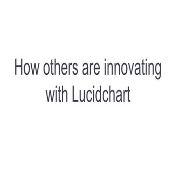 Master the Lucidchart Basics | PPTX