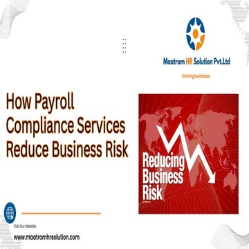 How Payroll Compliance Services Reduce Business Risk | PDF