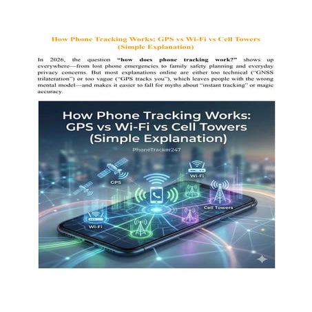 How Phone Tracking Works_ GPS vs Wi-Fi vs Cell Towers (Simple ...