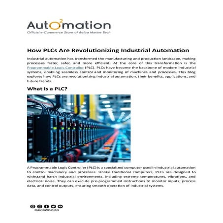 How PLCs Are Revolutionizing Industrial Automation.pdf