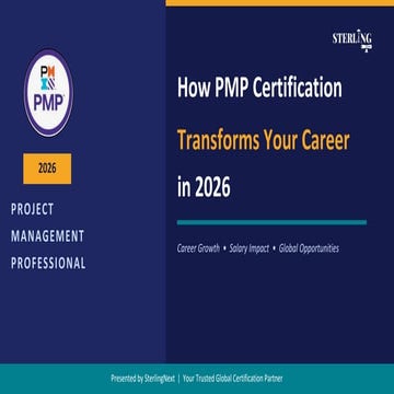 PMP Certification Roadmap 2026: Step-by-Step Guide to Project ...