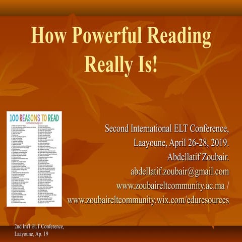 How Powerful Reading Really Is!