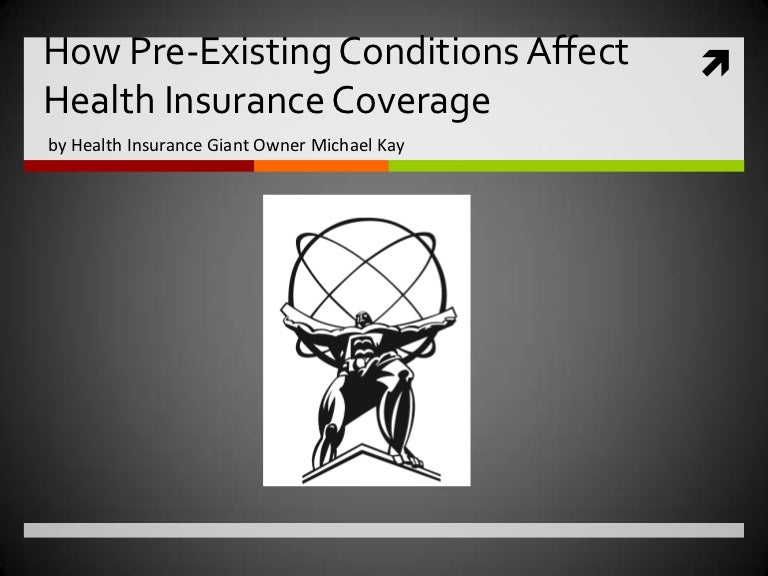 How pre existing conditions affect health insurance coverage