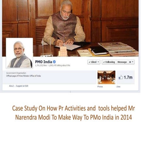 How Public Relation helped narendra modi to make way to PMO India by Navnet S...