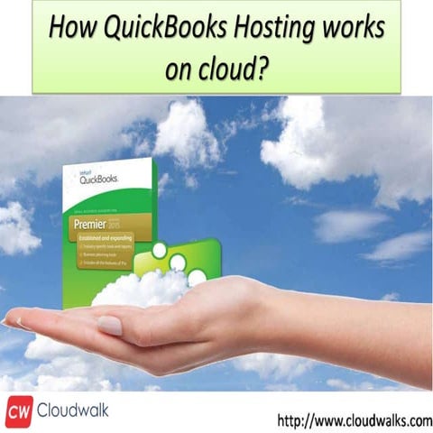 How QuickBooks Hosting works on cloud