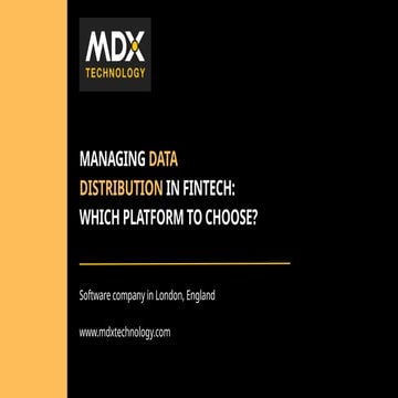 Managing data distribution in fintech: which platform to choose?