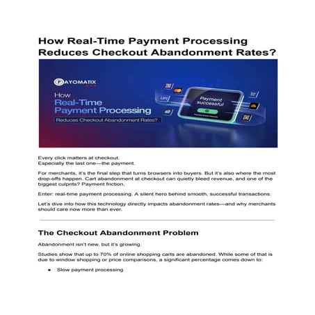 How Real-Time Payment Processing Reduces Checkout Abandonment Rates.pdf