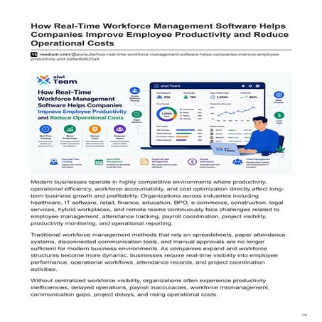 ProHance - Leveraging Analytics to Drive Operational Excellence | PDF