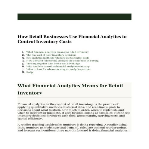 Akshee Problem_Inventory_Analysis | PDF