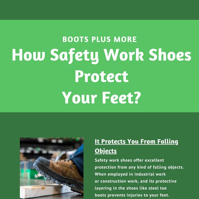 How Safety Work Shoes Protect Your Feet PDF