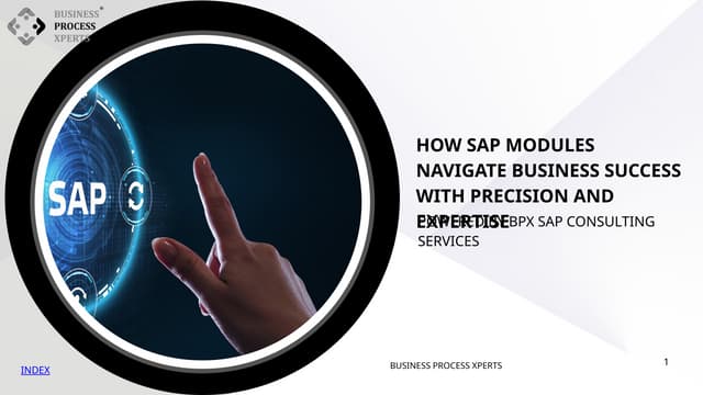 How SAP Modules Drive Business Success with Precision and Expertise