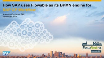 How SAP uses Flowable as its BPMN engine for SAP CP Workflow