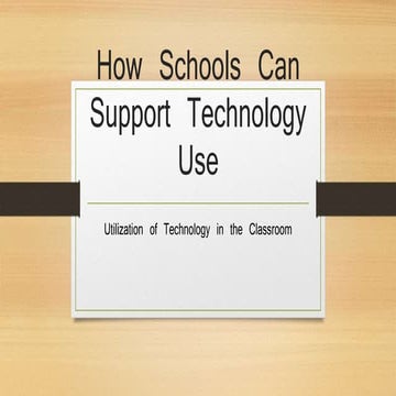 Educational Technology Vision | PPTX