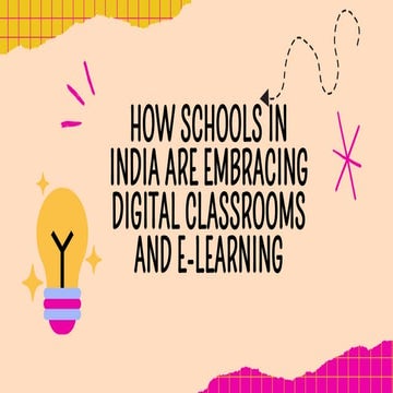 Smarter Classrooms How AI Is Transforming Education in India. | PDF