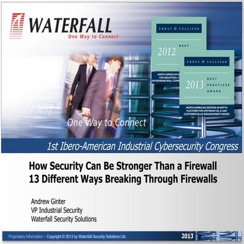 How Security can be stronger than a Firewall: 13 different ways breaking thro...