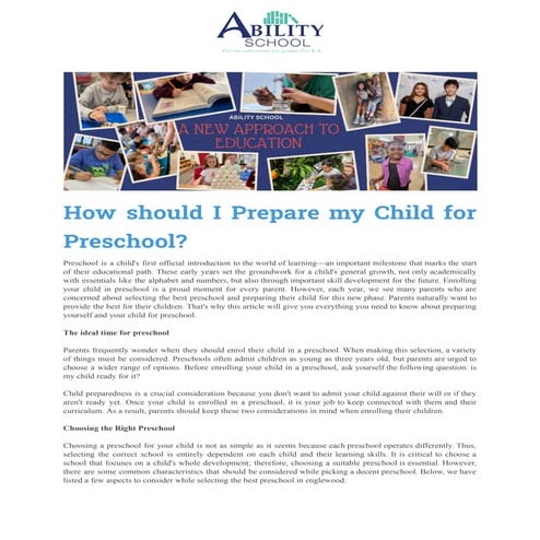 How should I Prepare my Child for Preschool.pdf