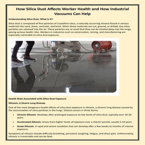 How Silica Dust Affects Worker Health and How Industrial Vacuums Can Help.pdf