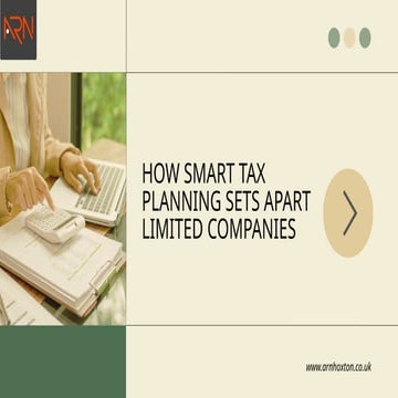 How Smart Tax Planning Sets Apart Limited Companies.pptx