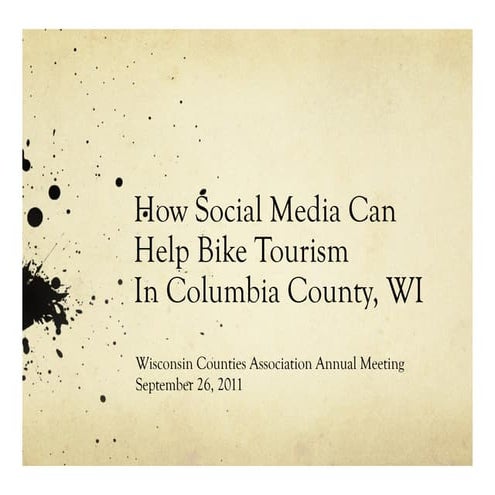 How Social Media Can Help Biking in Columbia County WI   