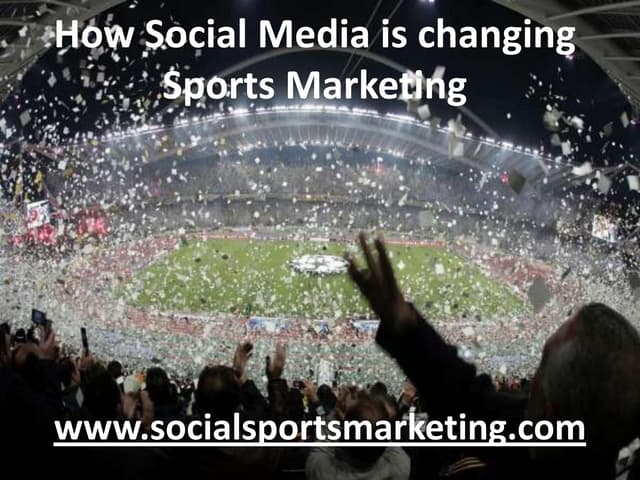How Social Media is changing Sports...
