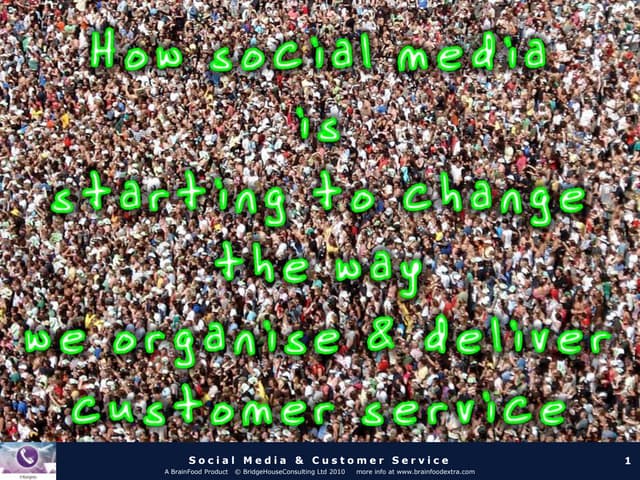 How Social Media Is Starting To Cha...