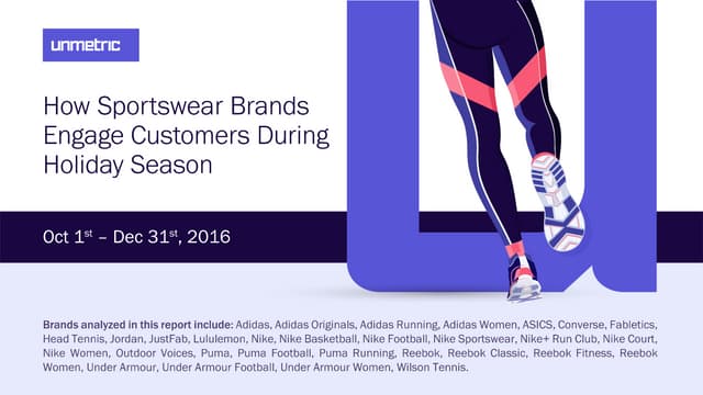 How Sportswear Brands Engage Customers During Holiday Season