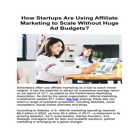 How Startups Are Using Affiliate Marketing to Scale Without Huge Ad Budgets.pdf