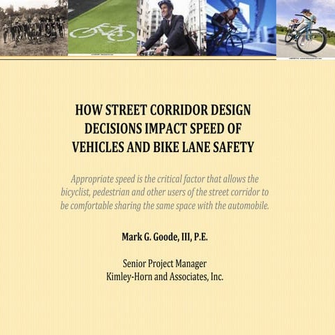 Creating a Complete Street Active Transportation Network - Mark Goode III