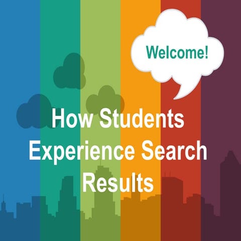 How students experience search results