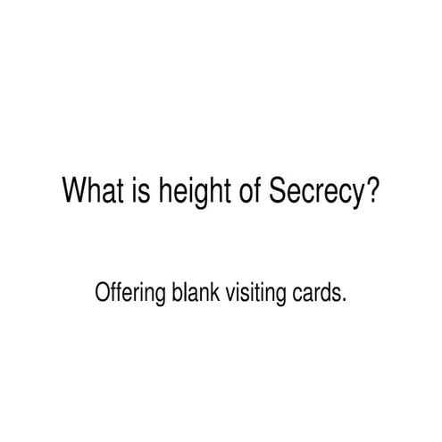 How stupid can we get