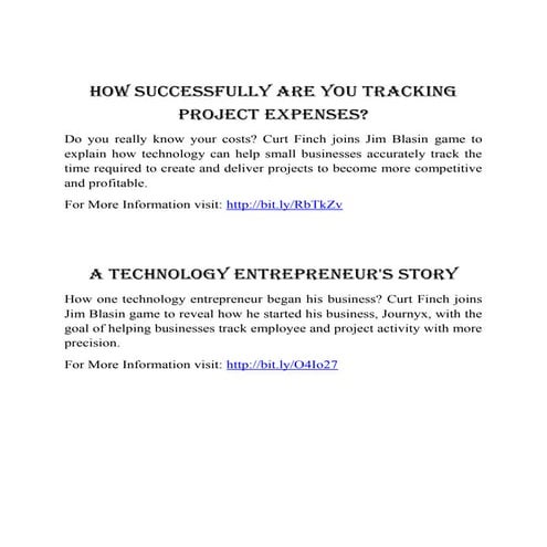 Small Business News and Information