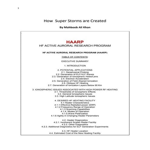 How super storms are created...