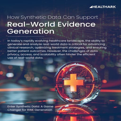 How Synthetic Data Can Support Real-World Evidence Generation