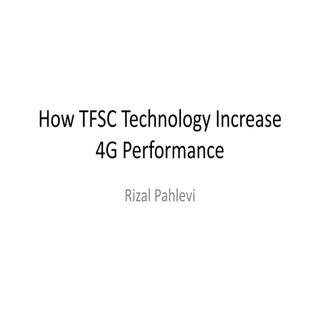 How tfsc increase 4 g performance