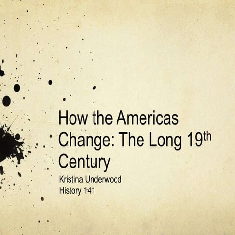 How The Americas Changed