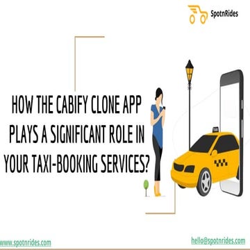 HOW THE CABIFY CLONE APP  PLAYS A SIGNIFICANT ROLE IN  YOUR TAXI-BOOKING SERV...