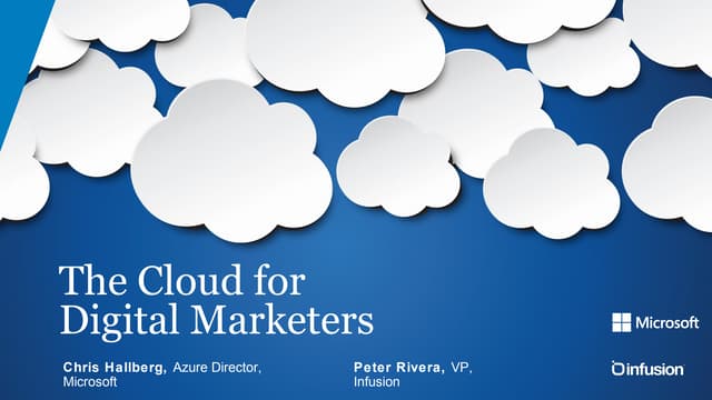 How the Cloud Can Empower Digital Marketers