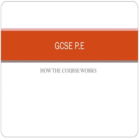 How the course works | PPT