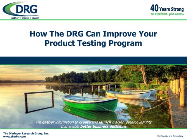 How To Improve Your Product Testing Program