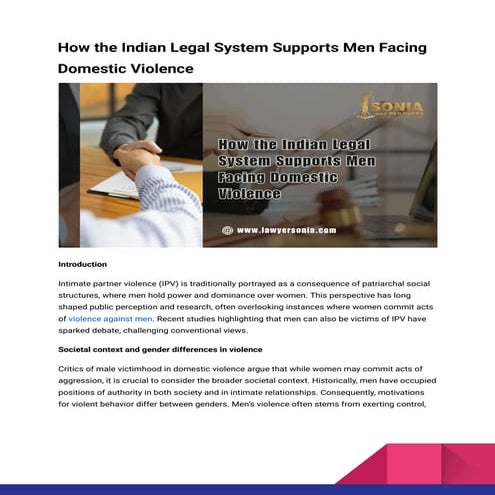 How the Indian Legal System Supports Men Facing Domestic Violence.pdf
