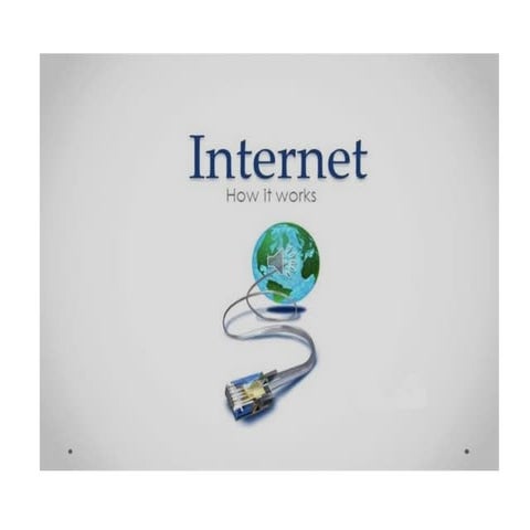 How the Internet Works | PPT
