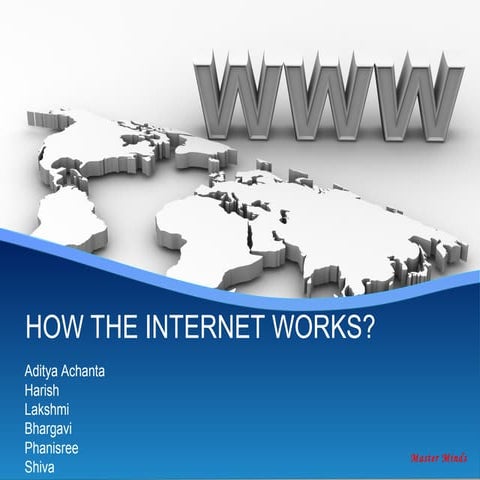 How the internet_works | PPT
