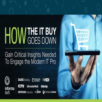 How The IT Buy Goes Down