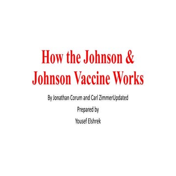 How the johnson &amp; johnson vaccine works